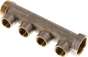 Landefeld VTI 104 MSV Landefeld VTI 104 MSV — Distributor pipe G 1"(FT/MT), outflow 4x G 1/2" (IG)