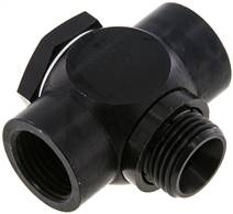 Landefeld TJK 12 A Landefeld TJK 12 A — T screw connection G 1/2" male thread/female thread, Aluminium, m. Banjo bolt