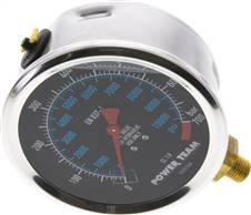 SPX Power Team 9052 E SPX Power Team 9052 E — POWER TEAM pressure gauge, 100 mm, NPT 1/4" male thread , 0 to 690 bar of SPX Power Team