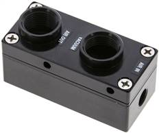 Landefeld VLPS 12 Landefeld VLPS 12 — Multi stage ejectors to 64% vacuum, G 3/8", to 220 l/min