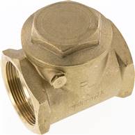 Landefeld RUCK 20 SKB Landefeld RUCK 20 SKB — Swing check valve G 2", PN 10, Brass, soft sealing