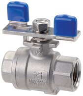 Landefeld KH 10 K ES E KN-NPT Landefeld KH 10 K ES E KN-NPT — Stainless steel ball valve, light, NPT 1", 0 to 63bar