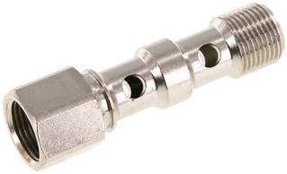 Landefeld VTI 382/54 MSV Landefeld VTI 382/54 MSV — Banjo bolt, 2-fold female thread. G 3/8"-53,8mm, Nickel-plated brass
