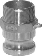 Landefeld KLSG 60 A Landefeld KLSG 60 A — Kamlock plug (F) R 6"(male thread), Aluminium