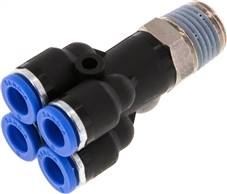 Sang-A IQSQ 146 Sang-A IQSQ 146 — Push in fitting manifolds. R 1/4"-6mm, IQS standard of Sang-A