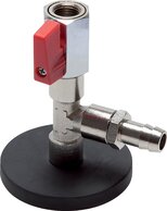 Landefeld KMS 14 MAG Landefeld KMS 14 MAG — Magnetic holder for 1/4" hose with ball valve and 13 mm hose nipple,