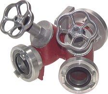 Landefeld STKVT 2V ABB Landefeld STKVT 2V ABB — Storz distributor 110-A -> 2x 75-B, valve