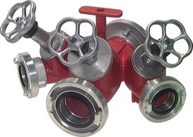 Landefeld STKVT 3V ABBB * Landefeld STKVT 3V ABBB * — Storz distribtor 110-A -> 75-B & 75-B & 75-B, valve shutoff