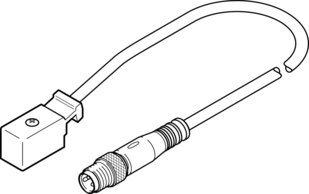 Festo KMYZ-2-24-M8-0,5-LED Festo KMYZ-2-24-M8-0,5-LED — Industrial Component