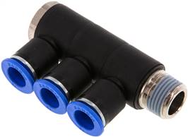 Sang-A IQSLV3 1212 Sang-A IQSLV3 1212 — Plug manifolds, 3-fold R 1/2"-12mm, IQS standard of Sang-A