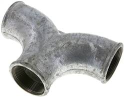 Landefeld DBT 20 ST Landefeld DBT 20 ST — Double elbow T-piece Rp 2" (Female thread), Galvanised malleable cast iron