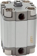 EMC SES 20/60 EMC SES 20/60 — Compact cylinders, double acting, piston 20 mm, stroke 60 mm of EMC