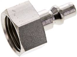 Landefeld KSGI 12 ARO5 ST Landefeld KSGI 12 ARO5 ST — Coupling plug (ARO/ORION) G 1/2"(FT), Steel hardened &amp; nickel plated