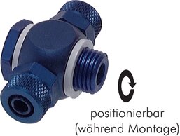 Landefeld TCK 183 A Landefeld TCK 183 A — T-screw connection G 1/8"-4,3x3mm, Aluminium, Banjo bolt