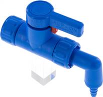Landefeld KHAF 34 PP Landefeld KHAF 34 PP — Plastic drain cock G 3/4",PN 2