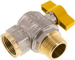 Landefeld KHW 10 B IA Landefeld KHW 10 B IA — Brass angle ball valve, DVGW, R 1" / Rp 1", -0,9 to 40bar