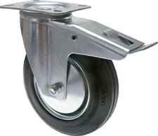 Landefeld RO 250 TG LF Landefeld RO 250 TG LF — Transport device roller, 250mm, Swivel castor with total brakes