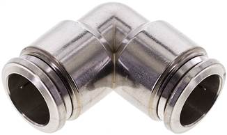 Landefeld IQSL 160 ES Landefeld IQSL 160 ES — Elbow push in fitting 16mm, IQS stainless steel