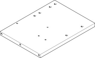 Festo OT-FESTO021406 Festo OT-FESTO021406 — HMIYF-RF/DL40 (539660) Installation kit of Festo