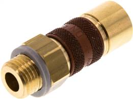Landefeld KDG 14 NW5-BRC Landefeld KDG 14 NW5-BRC — Coupling socket (NW5) G 1/4"(male thread), brown, triangle 9.5 mm