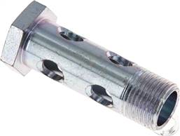 Landefeld 892 1300 Landefeld 892 1300 — Banjo bolt 2-fold, M 18x1,5, zinc plated steel