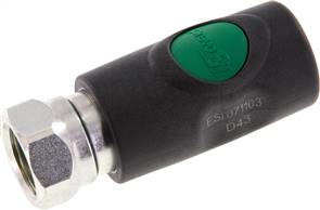 Landefeld KDGISIP 12 NW7 Landefeld KDGISIP 12 NW7 — Safety push button coupling (NW7,2), G 1/2" IG, Plastic