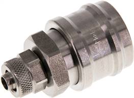 Landefeld KDK 6 NW7 ES BA Landefeld KDK 6 NW7 ES BA — Coupling socket (NW7,2) 8x6mm hose, Stainless steel