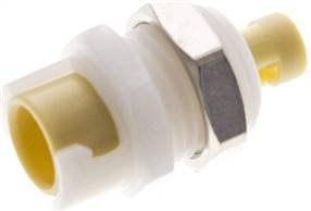 LinkTech KDSS 1,6 SM PP *** LinkTech KDSS 1,6 SM PP *** — Bulkhead coupling socket (SM) with hose screw connection, Polypropylene of LinkTech