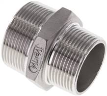 Landefeld DN 112114 K ES NPT Landefeld DN 112114 K ES NPT — Double nipple NPT 1-1/2"-NPT 1-1/4", 1.4408