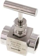Landefeld NADEL 10 ES E Landefeld NADEL 10 ES E — Needle shut-off valve, stainless steel, G 1", PN 300 (ECO)