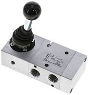 Landefeld XMV 220 Landefeld XMV 220 — 3/2-way hand lever valve, Detend, G 1/4"