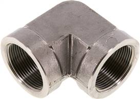 Landefeld W 112 HD ES Landefeld W 112 HD ES — High pressure 90° elbow G 1-1/2" (Female thread), AISI 316