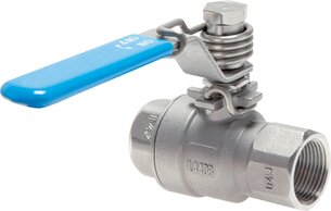 Landefeld KH 20 FS ES Landefeld KH 20 FS ES — Stainless steel ball valve, Rp 2", -0,9 to 40bar, spring locking