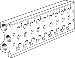 Festo OT-FESTO010810 Festo OT-FESTO010810 — PRS-ME-1/8-9 (33480) manifold block of Festo