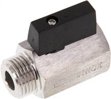 Landefeld KH 12 MKIA ES Landefeld KH 12 MKIA ES — Stainless steel mini ball valve G 1/2" Female thread /male thread,PN 25