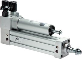 Landefeld XLB 63/200 LXXA Landefeld XLB 63/200 LXXA — Oil braking cylinder, piston 63mm, stroke 200mm