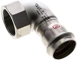 Landefeld PWI 11435 ES Landefeld PWI 11435 ES — Crimped fitting, angular, 35mm/ Rp 1-1/4" female thread, 1.4404