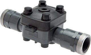 Landefeld MV 34 PVCFKM Landefeld MV 34 PVCFKM — PVC diaphragm valve (NO) PVC / FKM, Rp 3/4" Female thread
