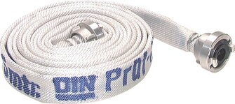 Landefeld FIRE 75-15 Landefeld FIRE 75-15 — Fire hose DIN 14811, DN75-75-B, white, class 1-L1, 15m.
