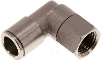 Landefeld IQSLF 1410 MSV Landefeld IQSLF 1410 MSV — Angle push in fitting, Female thread G 1/4"-10mm, IQS-MSV (Standard)