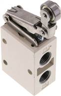 YPC YMV410 2RB YPC YMV410 2RB — 3/2-way limit switch G 1/4", Idle return roller, roller made of plastic (ball bearing) of YPC