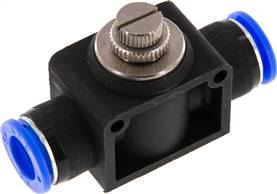 Sang-A IQSDRV 1/2 Sang-A IQSDRV 1/2 — One-way flow control 1/2" (12,7 mm) push in fitting of Sang-A