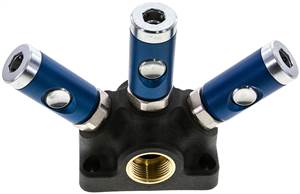 Landefeld WDKDGSIP 34 LW3 NW7 Landefeld WDKDGSIP 34 LW3 NW7 — Pipeline socket with G 3/4" (FT) and 3 safety pushbutton coupling sockets NW7,2