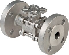 Landefeld KHFL 1003/40 F ES Landefeld KHFL 1003/40 F ES — Stainless steel flange ball valve, direct assembly flange, DN100-PN40 (DIN/EN), 3-part