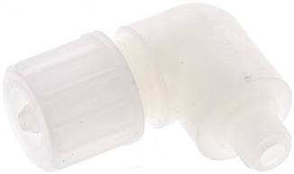 Landefeld LCX 184 PVDF Landefeld LCX 184 PVDF — Elbow screw connection G 1/8"-10x4mm, PVDF