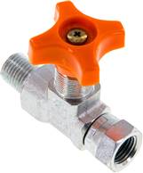 Landefeld MAV 14 HD Landefeld MAV 14 HD — Pressure gauge shut-off valve R 1/4"(MT)-G 1/4" (union nut), 400 bar