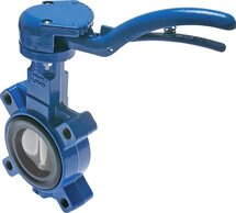 Landefeld KLA 200/20 BBA Landefeld KLA 200/20 BBA — Flange mounted valve 8"-150 lbs (ANSI B 16.5) GGG40/Stainless steel/EPDM