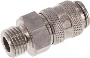 Landefeld KDG 14 NW5 ES BA Landefeld KDG 14 NW5 ES BA — Coupling socket (NW5) G 1/4"(male thread), Stainless steel