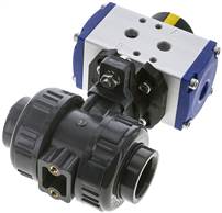Köly Deutschland PVCKH 25 EP P Köly Deutschland PVCKH 25 EP P — Pneumatic PVC ball valve, 25mm, double acting, Adhesive sleeve, EPDM-seal of Köly Deutschland