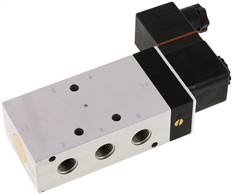 Airtec KM 10511HN 24XE ** Airtec KM 10511HN 24XE ** — 5/2-way solenoid valve, G 1/4", spring, 24 V DC, ATEX approval of Airtec (WEEE DE94696834)